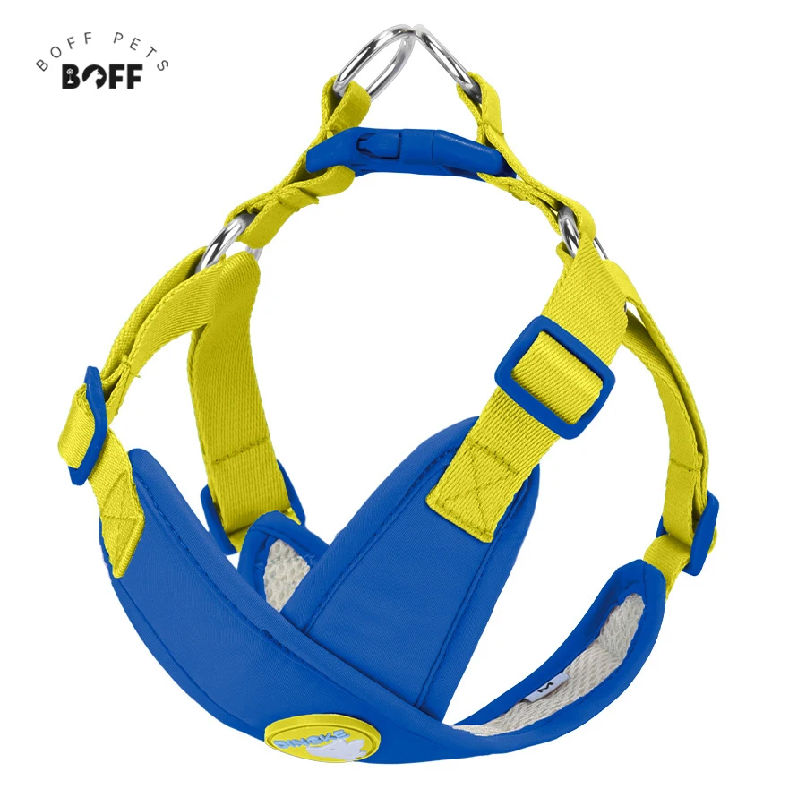 

BOFFPETS Breathable Dog Harness for Small & Medium Dogs Adjustable Pet Safety Harness Perfect Bichon Frise Teddy Poodle Puppy