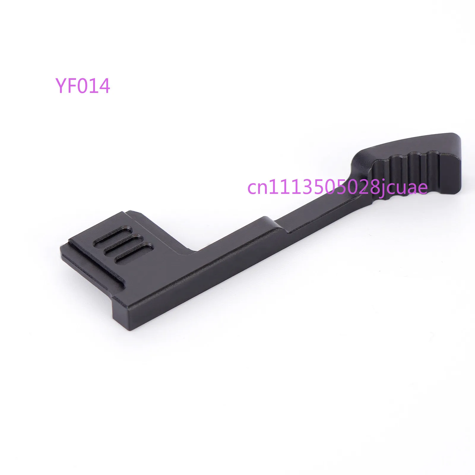 Aluminum Alloy Cold Shoe Thumb Grip for Panasonic Lumix S9 | Lightweight 8g Finger Handle, Camera Grip Improvement