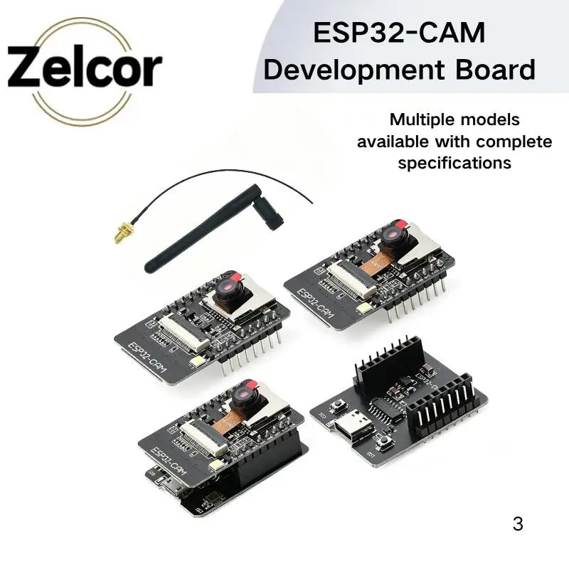 ESP32-CAM Module ESP32-CAM WiFi Module ESP32 CAM Development Board 5V For Bluetooth With OV3660 Aad OV2640 Camera DIY