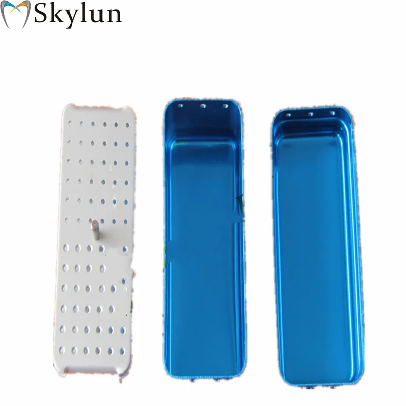 

Dental 72 hole Bur sterilization box Bur Holder For Root canal file bur gutta percha root box disinfection box SL312