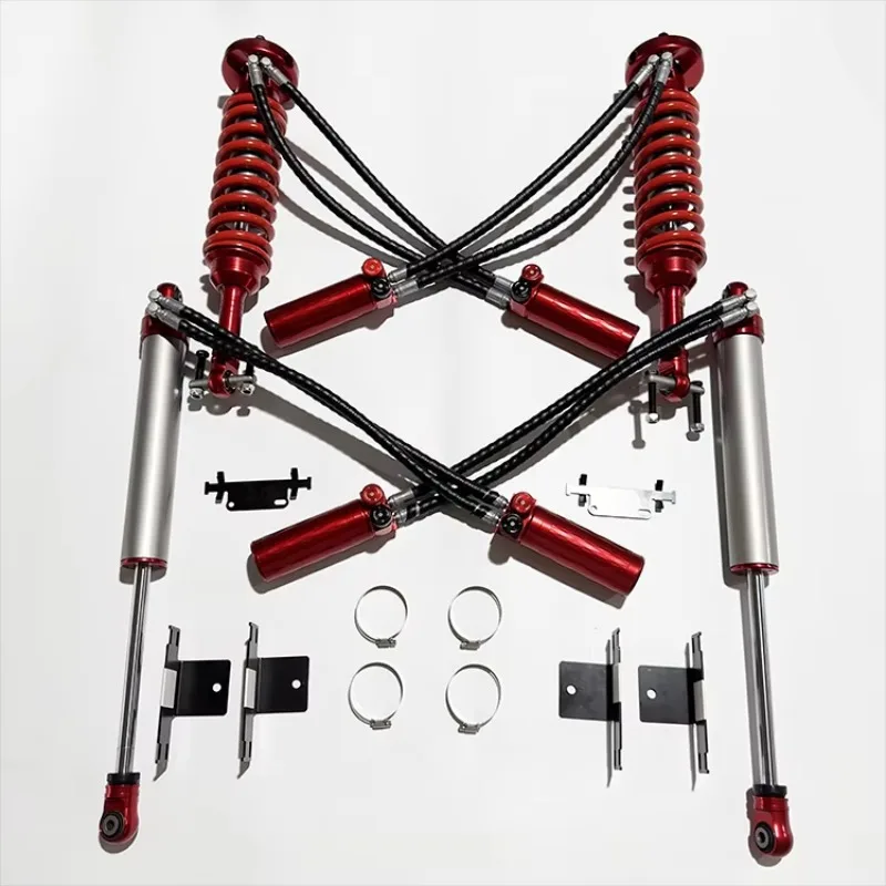 

High Performance Adjustable 4x4 Shock Absorber Nitrogen Front and Rear F150 Double Oil Pipe Suspension System