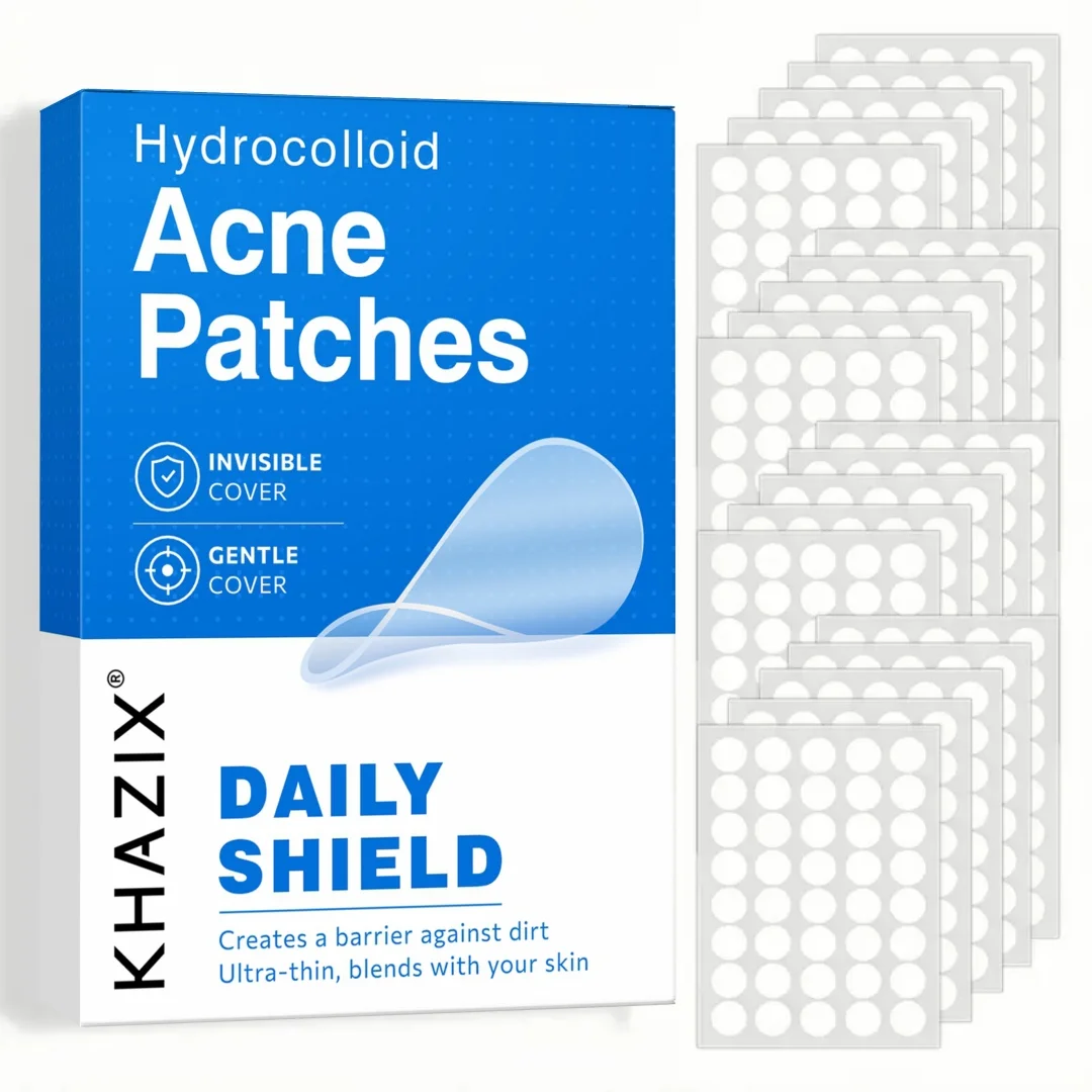 200/400/800pcs Hydrocolloid Acne Pimple Patch, Hydrocolloid Spot Stickers, Covering Zits and Defect, Nighttime Spot Stickers