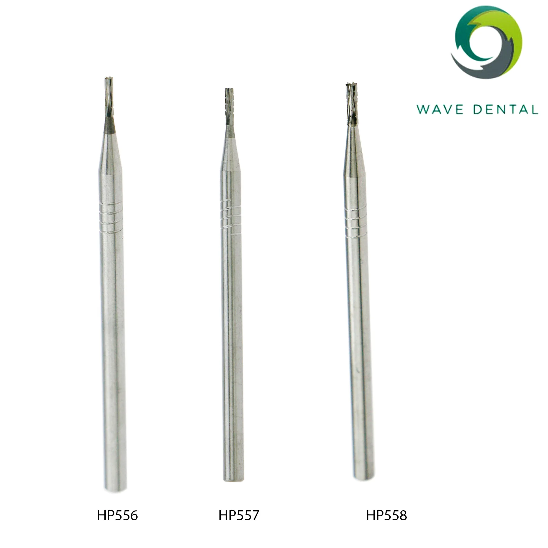 Wave Dental For Straight Handpiece HP Round 44.5mm PRIMA Surgical Carbide Burs