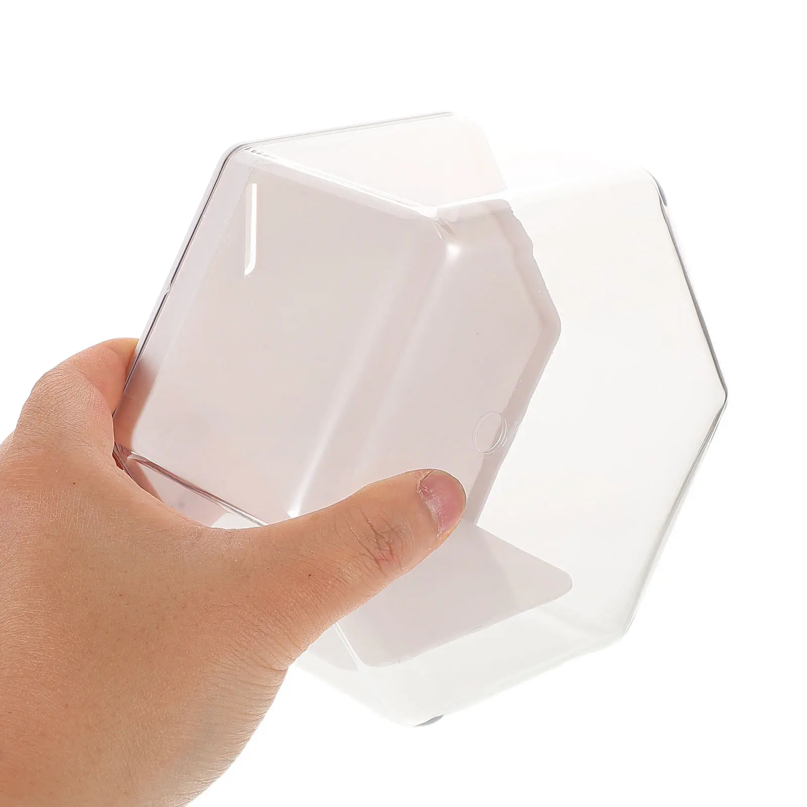 2Pcs Wall-Mounted Transparent Display Case for Action Figures Dustproof Clear Showcase Space Saving Stylish Modern Home Office