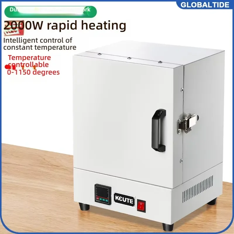 Melting Furnace Max Temperature 2192℉ Stainless Steel Metal Clay DIY Metal Tempering Glazing on Pottery