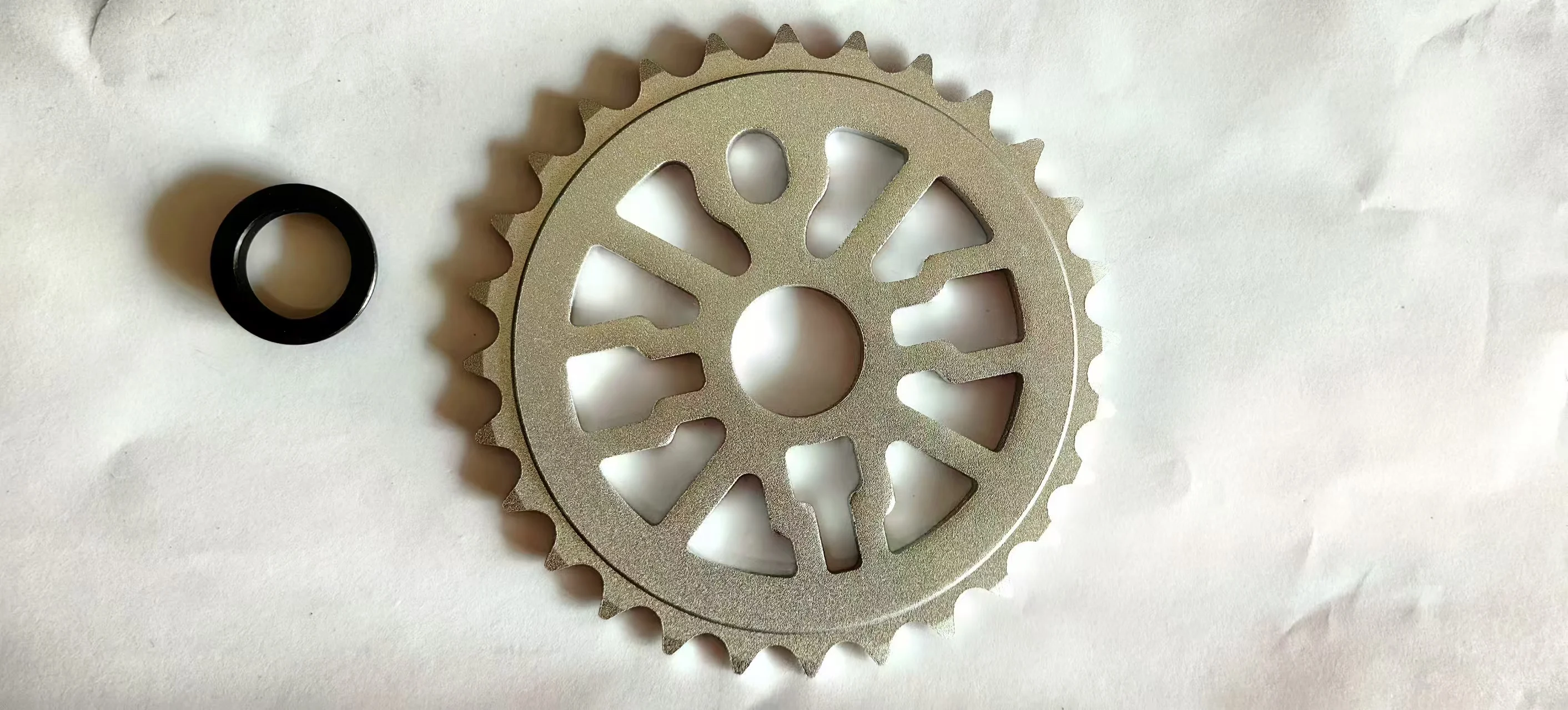 

Звездочка для велосипеда BMX 28T, Звездочка для велосипеда, Звездочка для велосипеда из сплава серебристого цвета