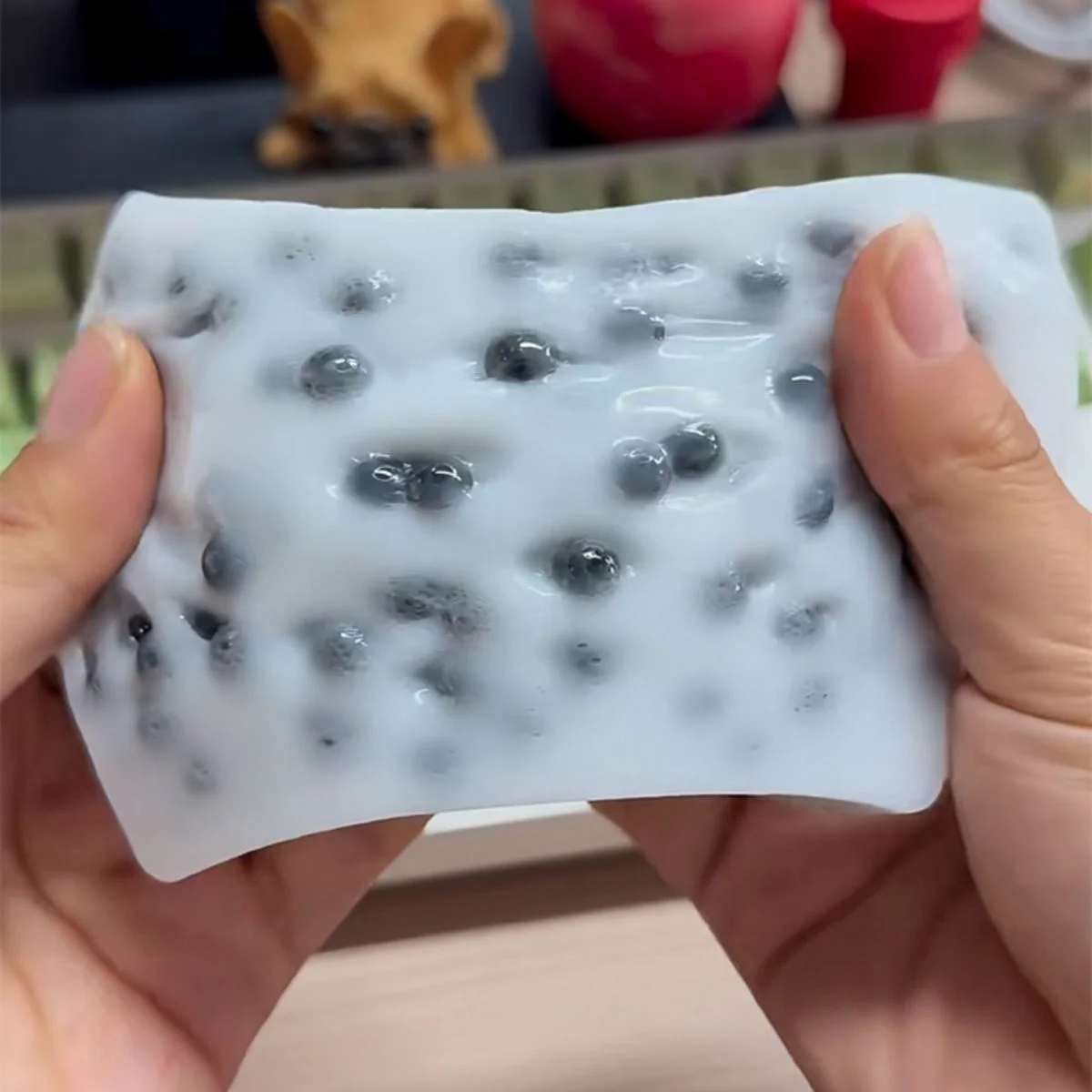 

Creative Blackhead Squeezer Toy – Stress-Relief Sensory Toy With Realistic Bubble Tea Design for Relaxation and Entertainment