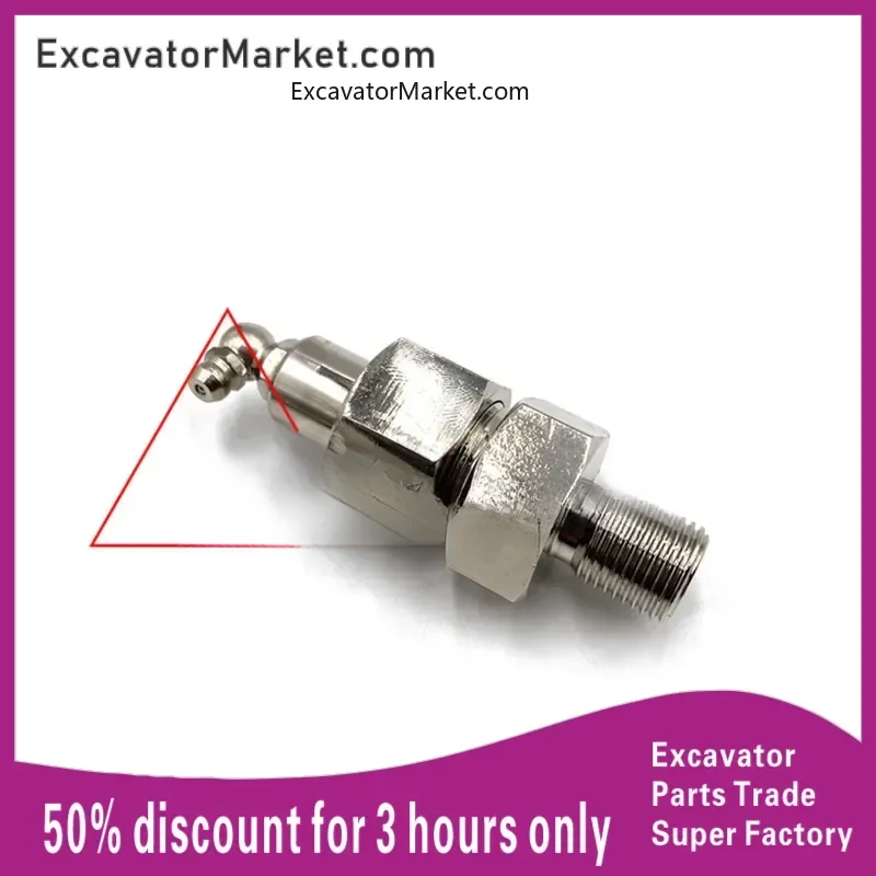 Excavator Spare sunward SWE 70/50/60/80 Tensioning Cylinder Chain Fitting Travel Cylinder Chain Fitting Butter Fitting Excavator