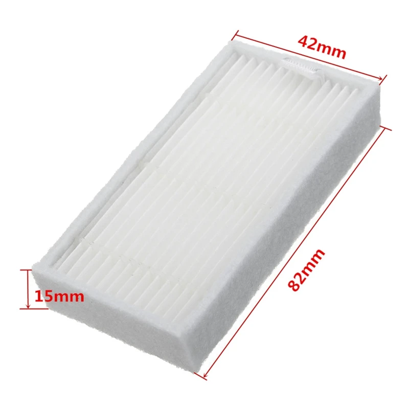 Vacuum Cleaner Primary Dust Filter Mop Pad Side Brush For Ilife V3 V5 V5S V3S V5S Pro V50 X5 Hepa Filter Side Brush