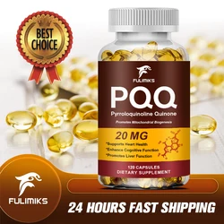 PQQ Supplement Capsules, Promotes Mitochondrial Biogenesis, Energy Optimizer, Cognitive Function & Sleep Support