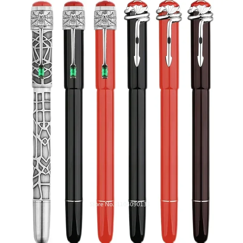 

Majohn F9S Metal Resin Fountain Pen Vintage Classic Heritage Snake / Spider Piston Ink Pen F Nib 0.5mm Business Gift Pen