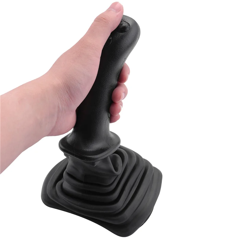 

4X 3-кнопочный джойстик экскаватора в сборе с ручкой шестерни с пылезащитным чехлом для Daewoo Doosan DH DX150 215 225 300 370-9C правый