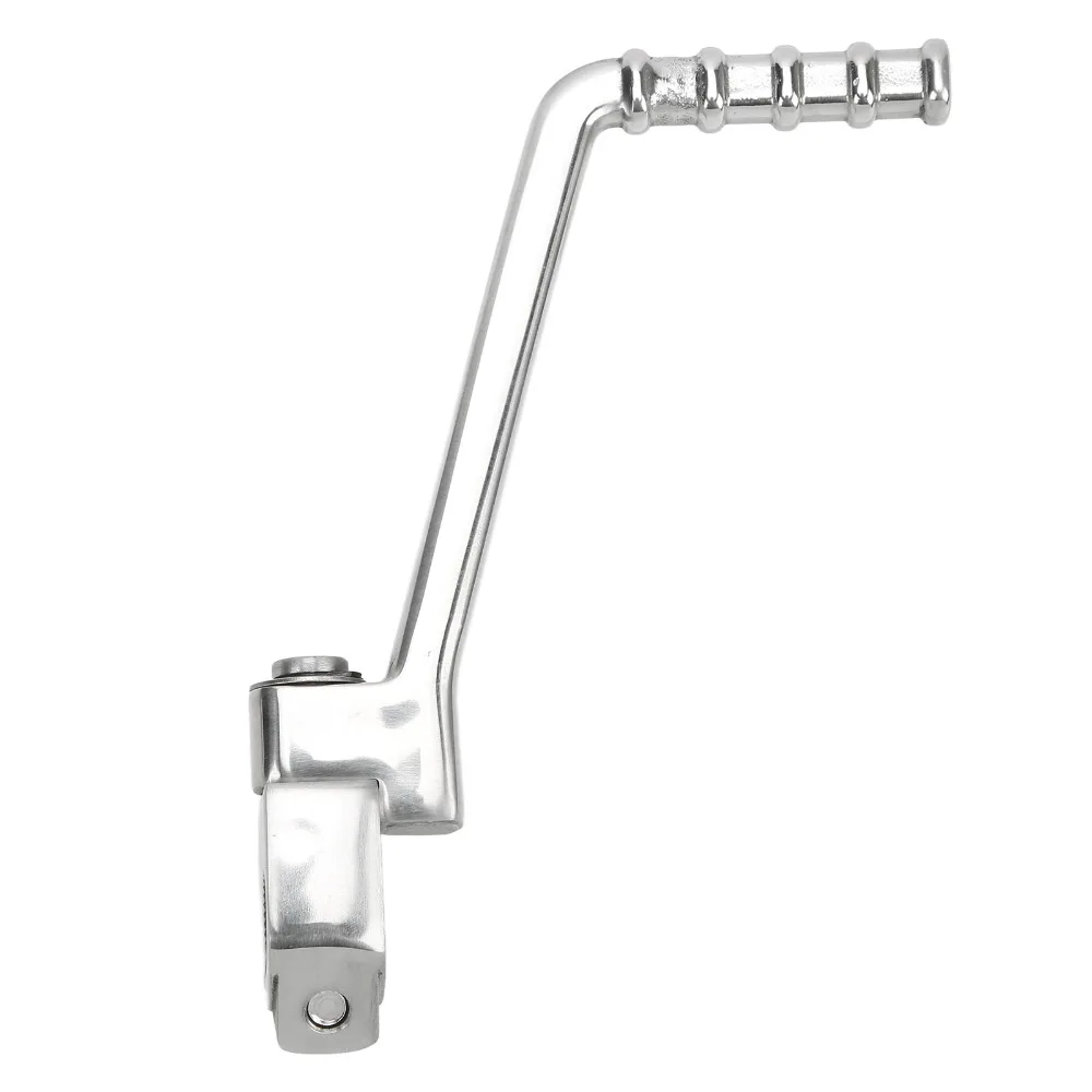 

15mm 210mm Kick Starter Folding Lever Heavy Duty Steel Allo