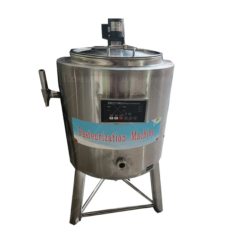 Full Automatic 100L/150L/200L Milk Pasteurizer Machine For Pasteurized Milk And Fruit Juice Filling