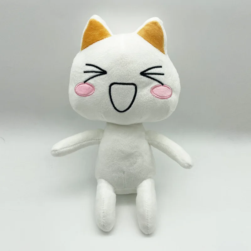 Kawaii Toro Inoue The Cat Plush Toy Soft Anime Cartoon Animal Doll Room Decorations Birthday Gifts Christmas Gifts for Kids 28cm