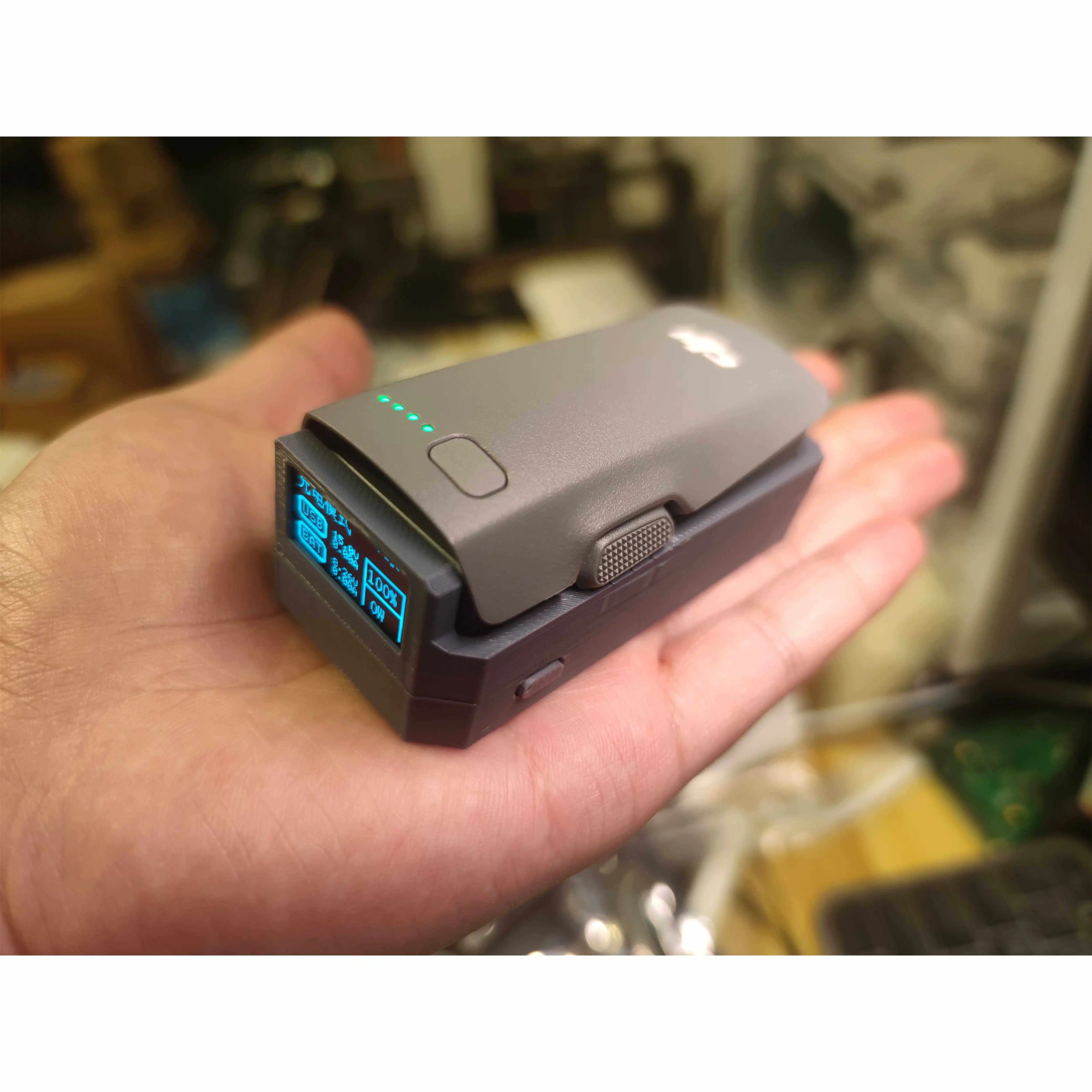 For DJI Neo2 Single-Channel Battery 25W Fast Charging Dock Type-C Port Powered with Storage Function OLED Display Screen