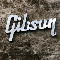 2.0 mm Thick Gib1950s Solid Mother of Pearl GuitarLogo inlay