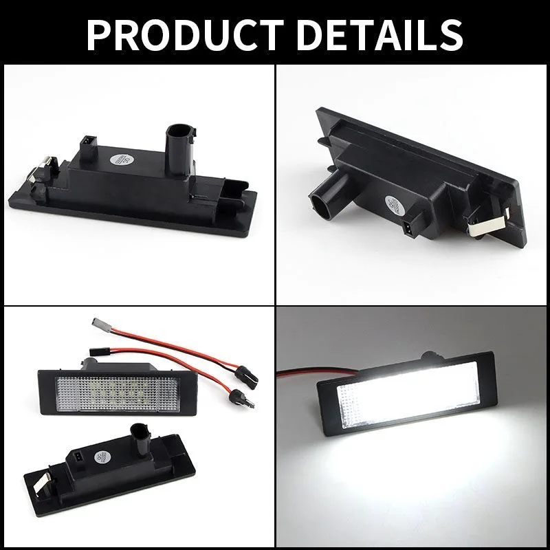 

Car LED license plate light For BMW 1 6 Series z4 E64 M6 E85 86 Z4 F12 13 20 K48 mini R60 61 Convertible Accessories Replacement