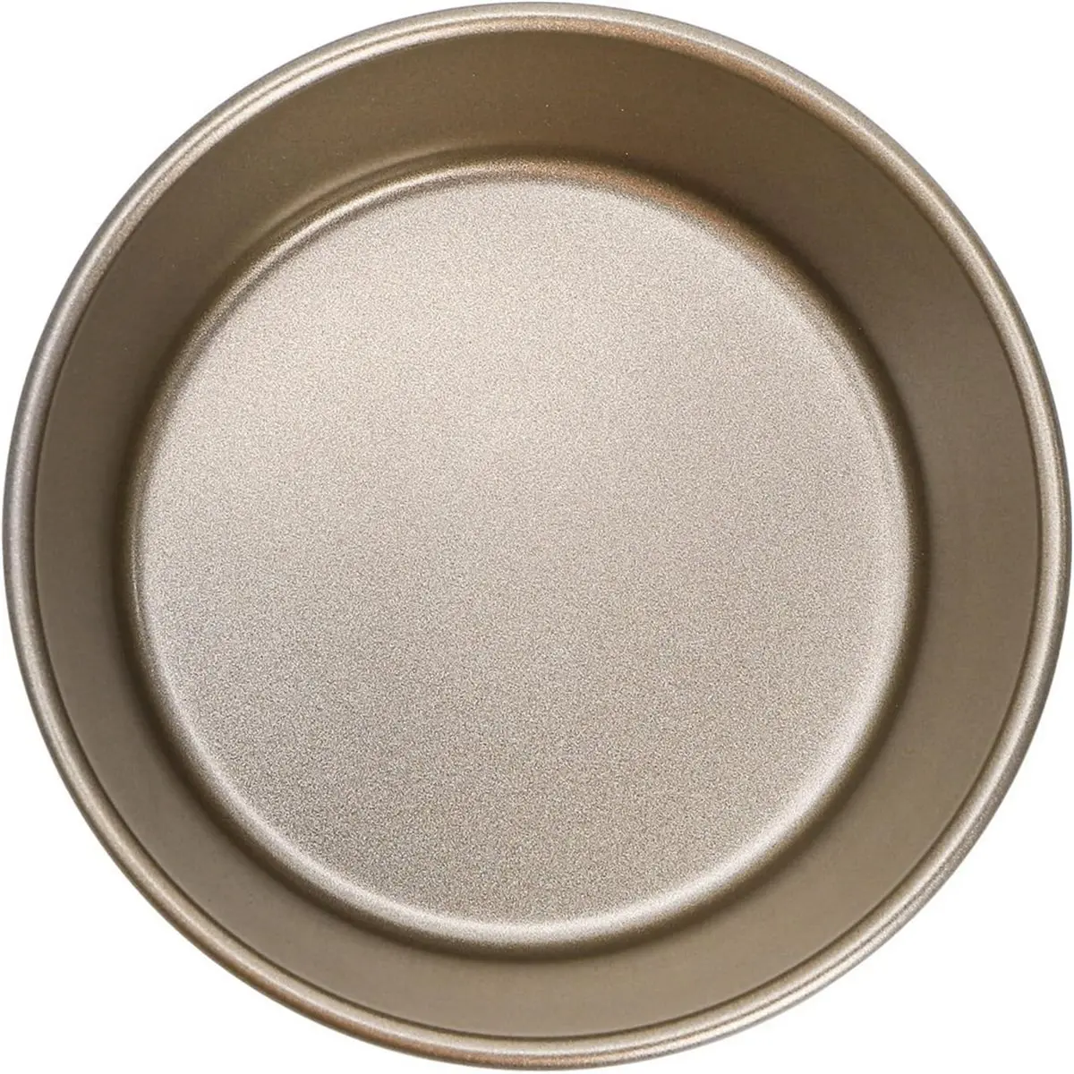 8 Pack Mini Pie Pans, 4 Inch Reusable Nonstick Small Round Muffin Cake Pan, Carbon Steel Pie Tins Hamburger Bun Mold