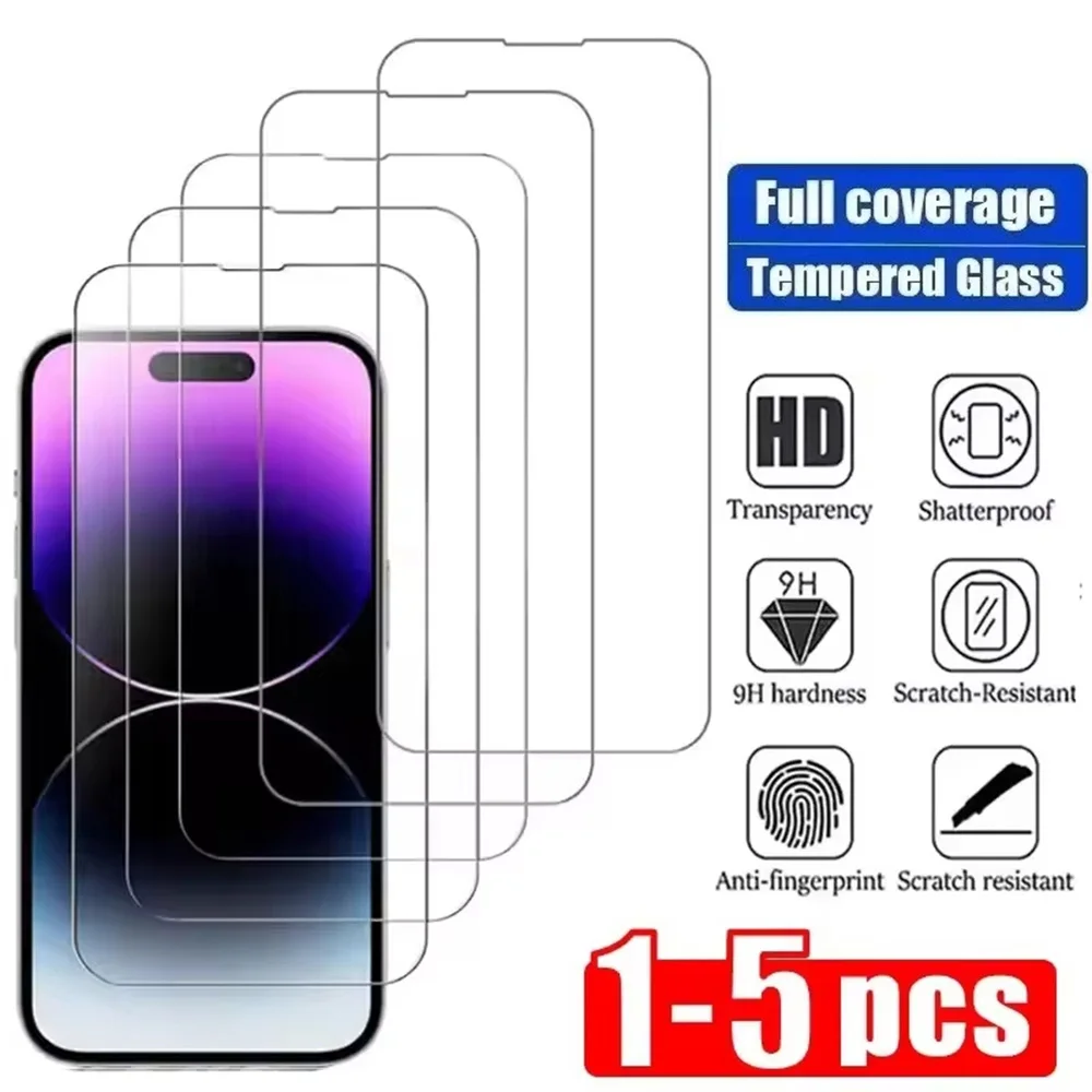 

HD Tempered Glass for Xiaomi Redmi Note 15 14 13 12 11 10 9 Pro 12S 11S 10S 9S Screen Protector Redmi 15 12 13 15C 14C 13C Glass
