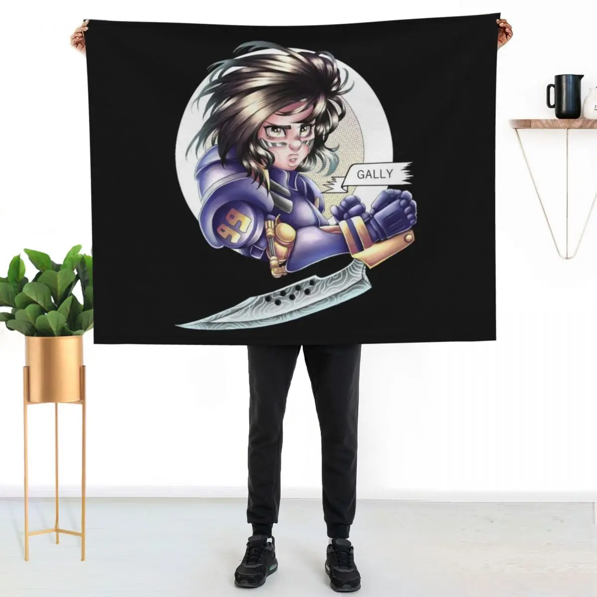 Mens My Favorite Motorball Alita Funny Graphic Gifts Throw Blanket Luxury For Sofa Thin Soft Plush Plaid Multi-Purpose Blankets