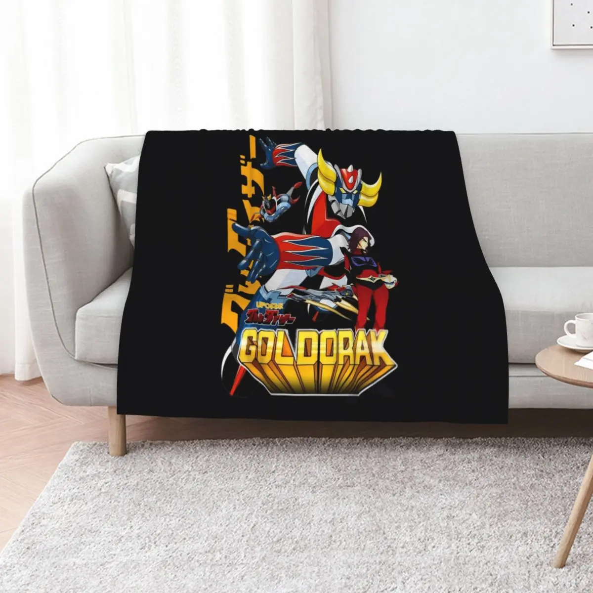 

Grendiser aka GOLDORAK + Dukefleed Throw Blanket Luxury St Giant Sofa Nap warm winter Blankets