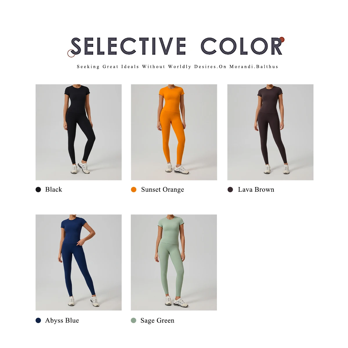 Ctenkevet Women's Summer Yoga Set, High-Waisted Tight-Fitting Workout Set for Outdoor Casual Running & Gym Sportswear Female
