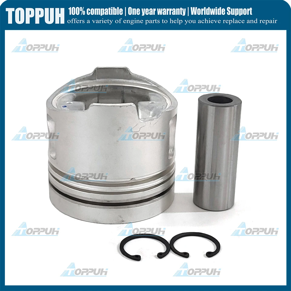 New For Nissan TD27 STD Piston Kit With Ring TD27 TD27T Engine TCM Forklifts D21 D22 - view 4