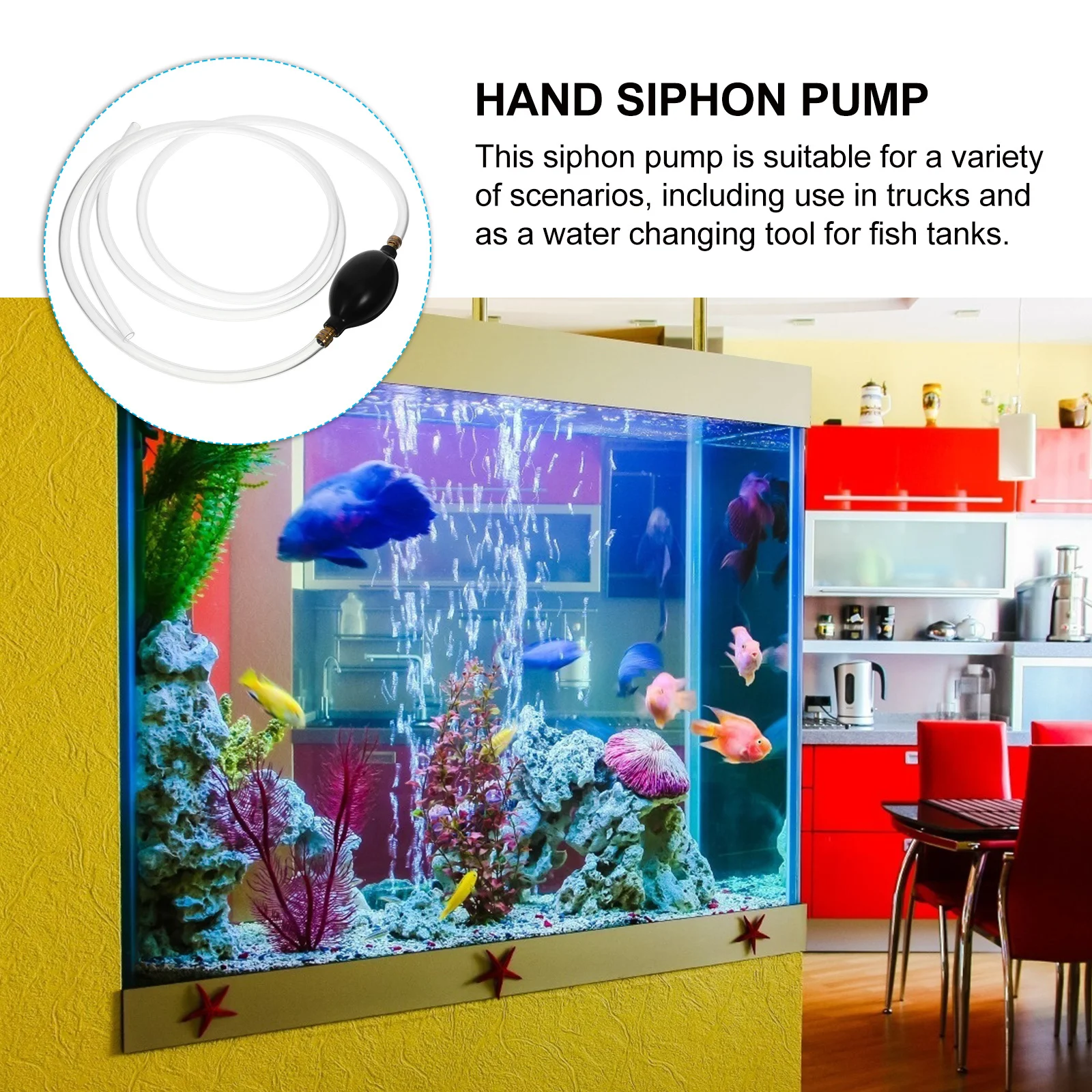 

Ручной сифонный насос для перекачки пластиковых жидкостей, ручной насос для воды и масла, портативный сифонный шланг для автомобиля