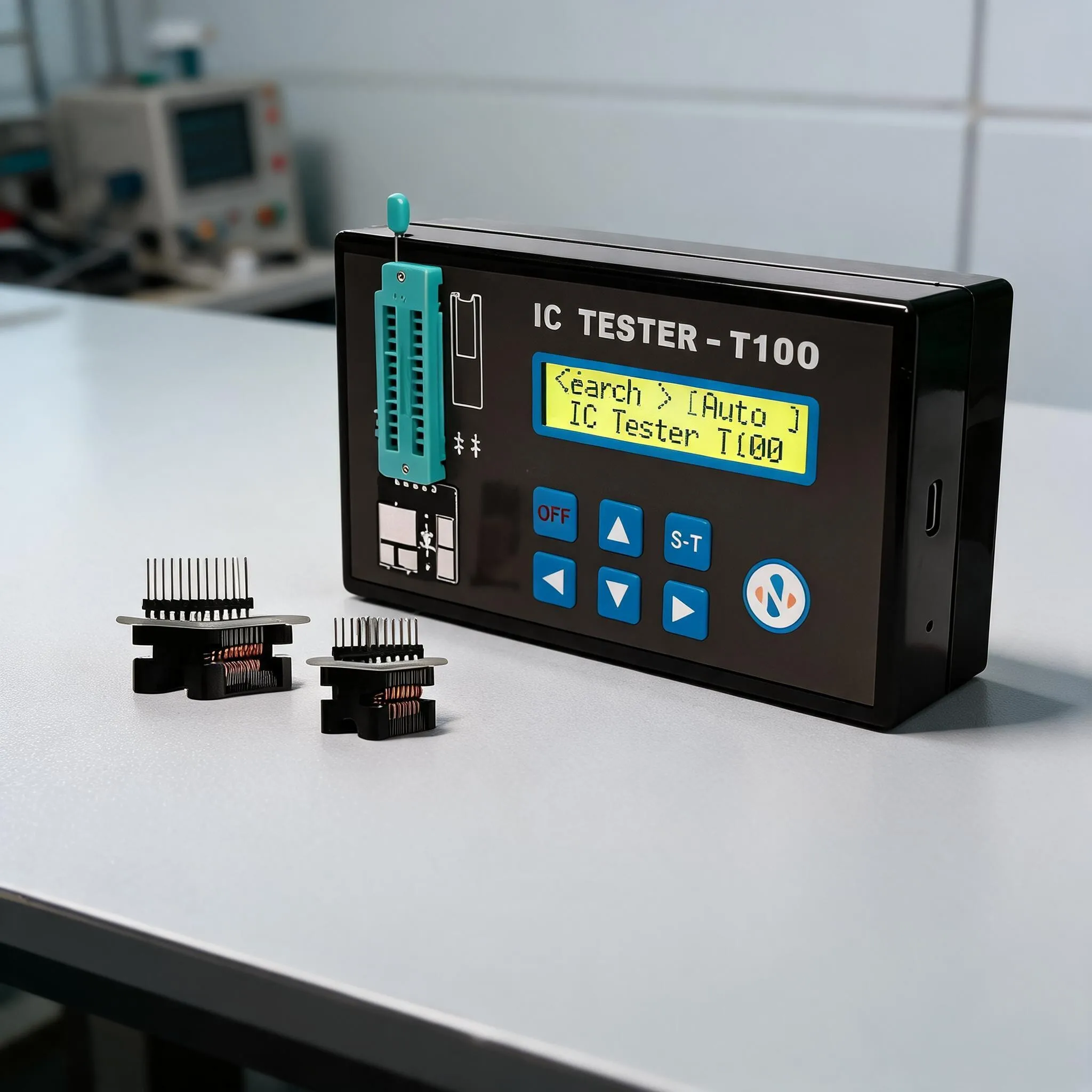 TESTER-T100 Integrated Circuit And Transistor Tester Is Used To Test Logic Chips Transistor Diode Tester