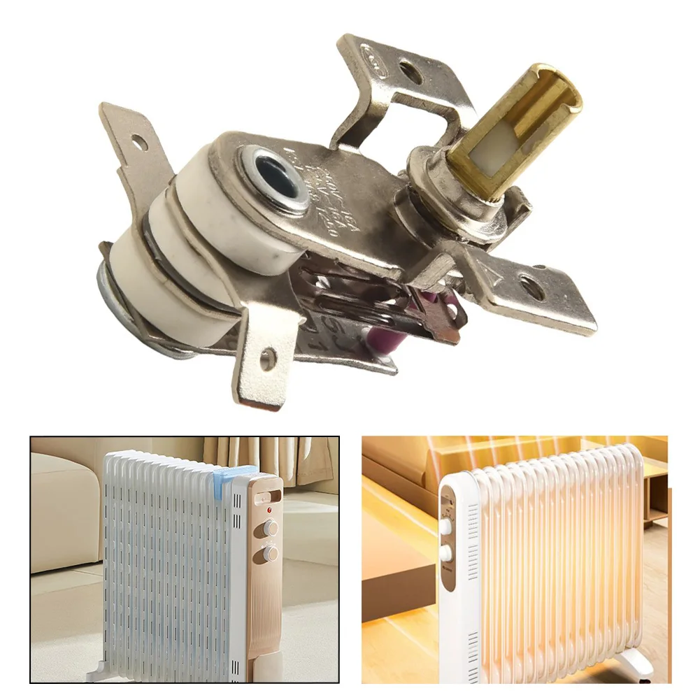 Electric Heater Temperature Controller 250V 10A/16A High Temperature Resistant Metal Switch For Oil Heating Tank Accessories