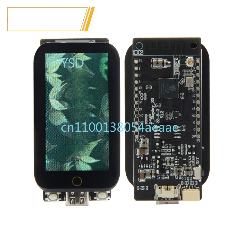 

T-Display-S3 Touch Edition 1,9-дюймовая макетная плата ЖК-дисплея с Wi-Fi и Bluetooth, высокое качество