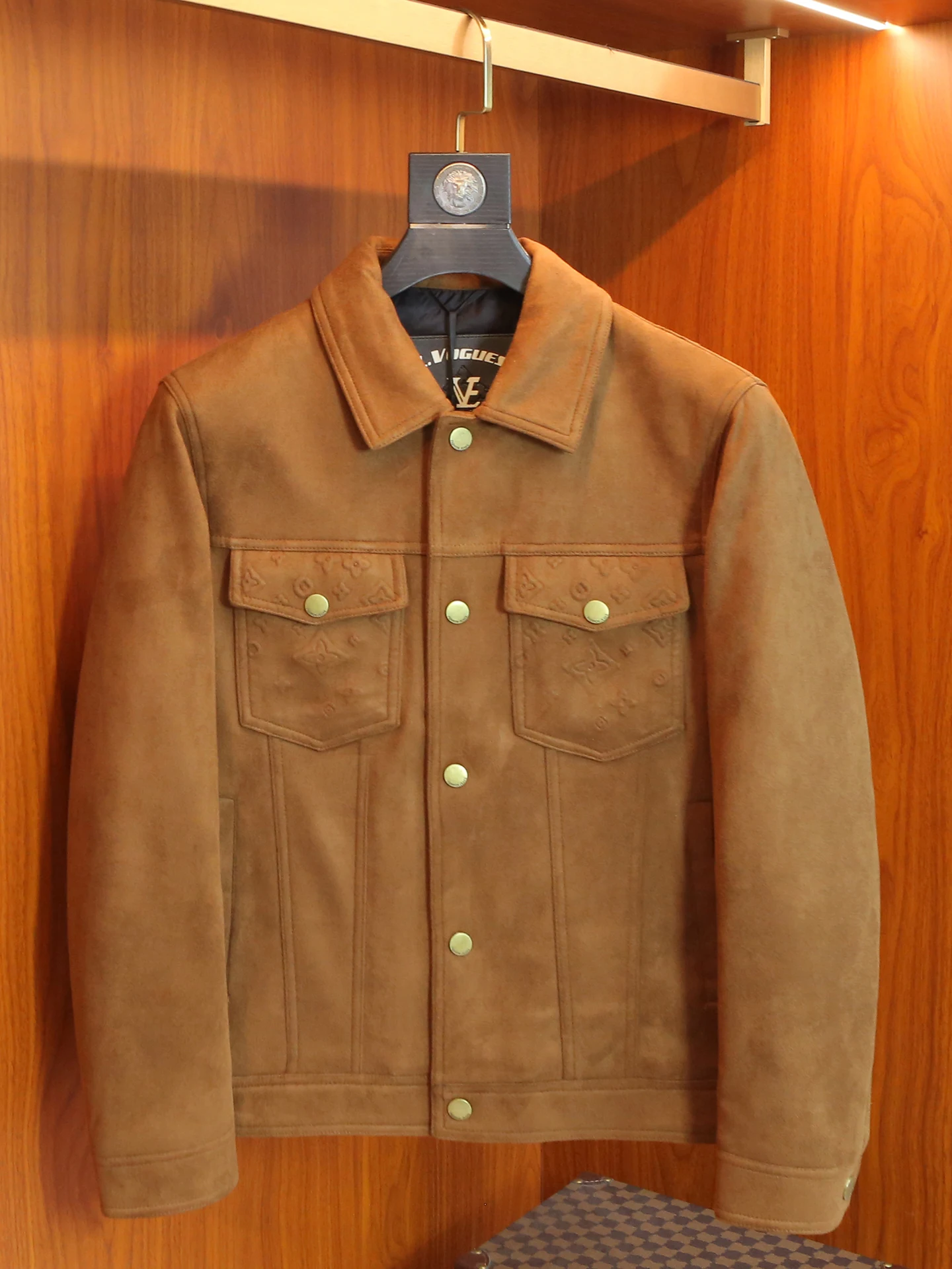 

Высококачественная мужская зимняя куртка с пуховым наполнителем, воротником из белого утиного пуха и вельветом из кожи Chien, модная, простая, приталенная