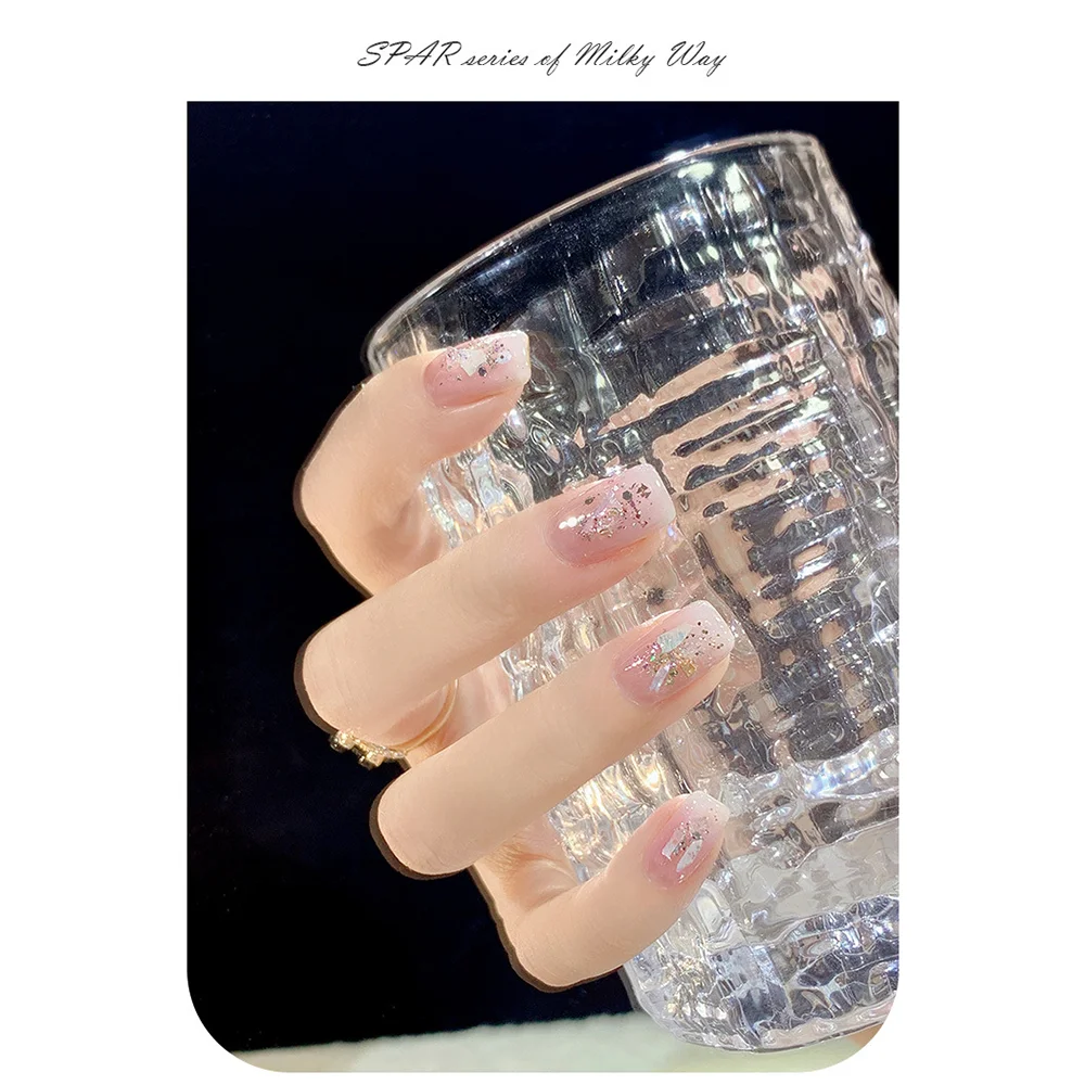ผงแวววาวเล็บคริสตัลกาแล็กซี่ 4 สีสําหรับเล็บ - การตกแต่งเม็ดสีประกายกระจกสําหรับเจลยูวีและเล็บอะคริลิก, ไอเดีย