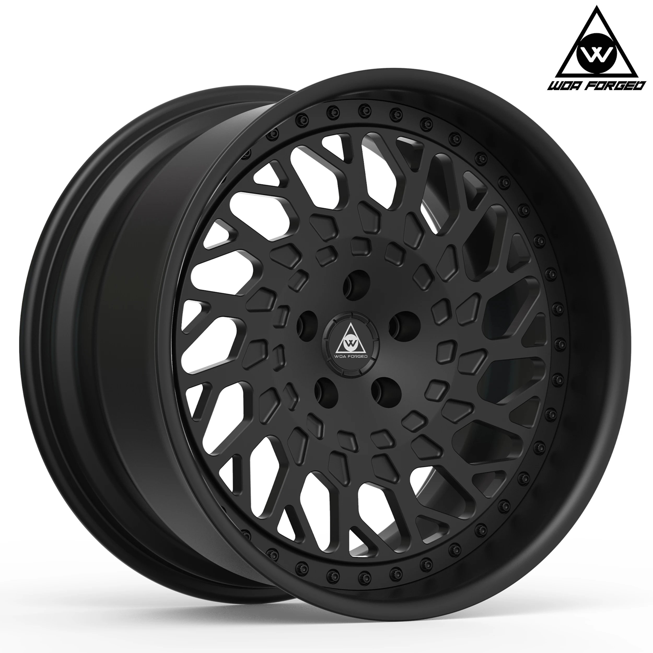 Fulled Polishing Shinny Mirror Chrome Multi-spokes Monoblock 2pcs Forged Alloy Wheels 17-24 with Certification