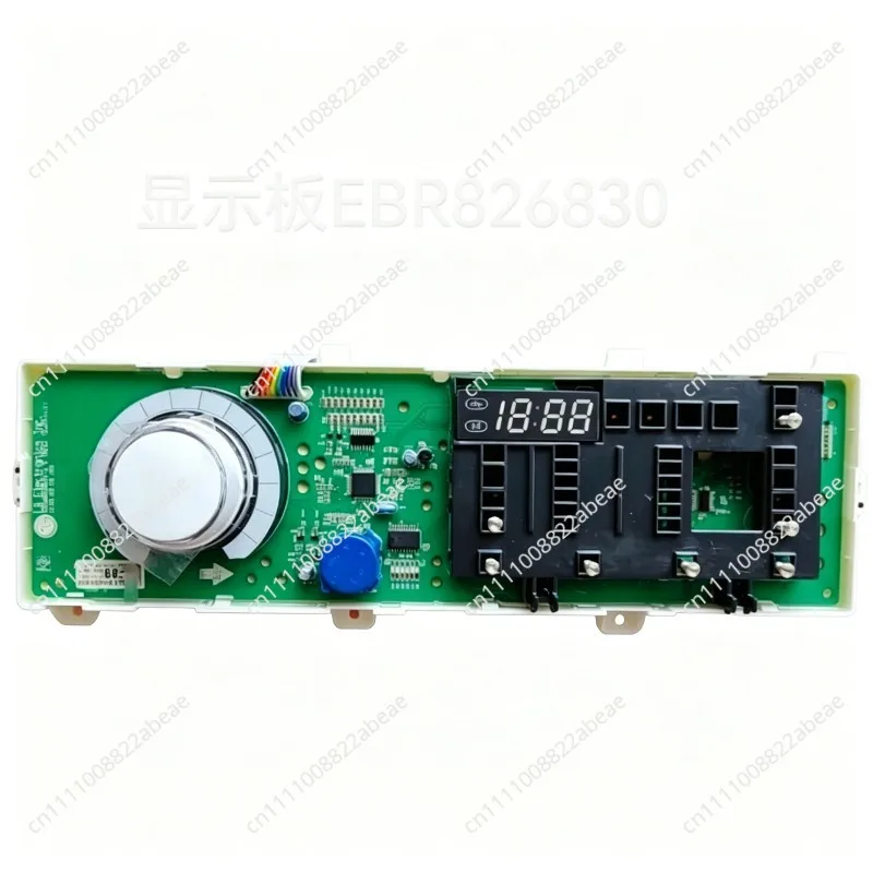 Disassembly LG drum washing machine EBR855656 EBR826830 power  main control board display