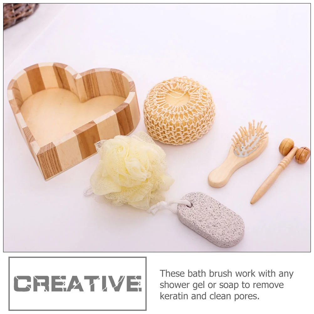 

1Set Household Bathing Tools Bath Scrubbing Tool Durable Practical Exfoliating Shower Scrubbing Supplies Household Bathing Tools