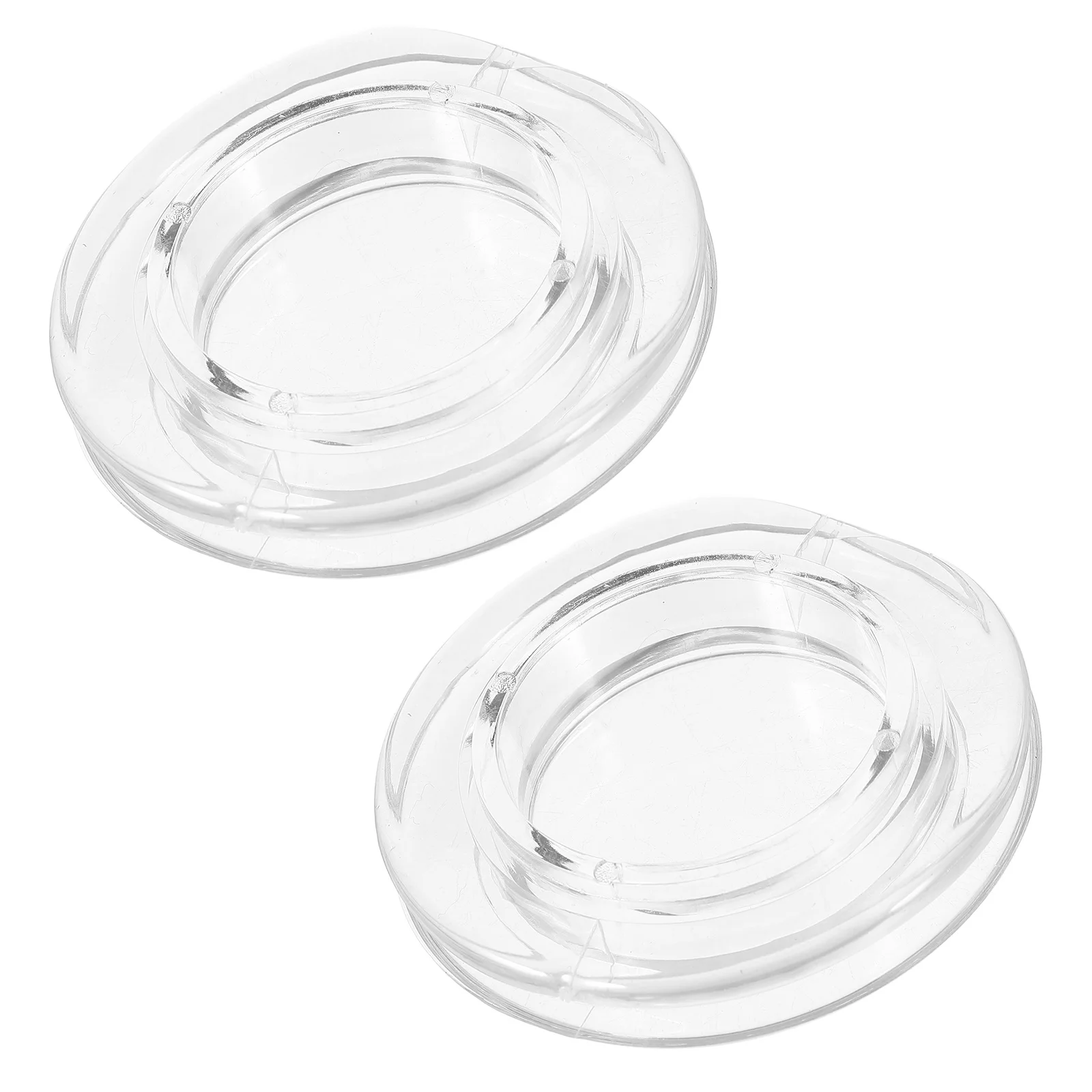 

2Sets Outdoor Umbrella Hole Ring with Covers Heavy Duty Silicone Anti Scratch Dent Proof for Yard Deck Table Shade Mounting Kit