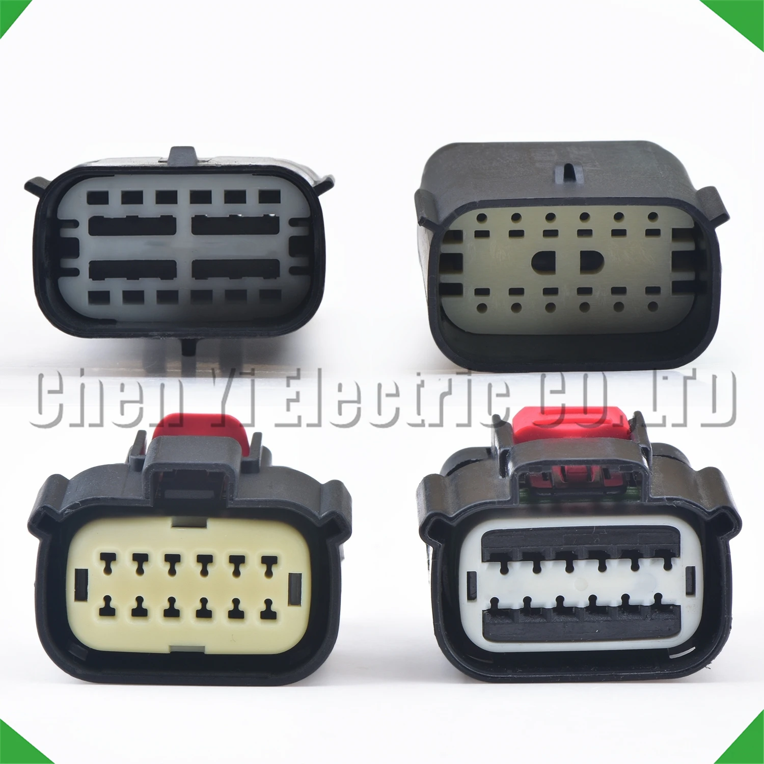 12 Pin Auto Headlight Plug Connector wiring harness plug 33472-1201 33472-1206 33482-1201 15521147 15514623 For Ford Chevrolet