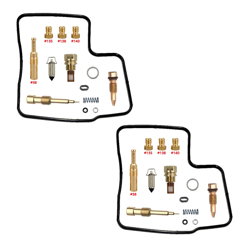 Honda NTV600 Carburetor Repair Kit V-Type Cylinder Carb NTV 600 1988-1991