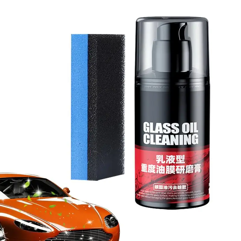 

Window Cleaner Windshield Polishing Compound Water Stain Removal Anti Fog Glass Cleaner Car Glass Oil Film Remover For All Car