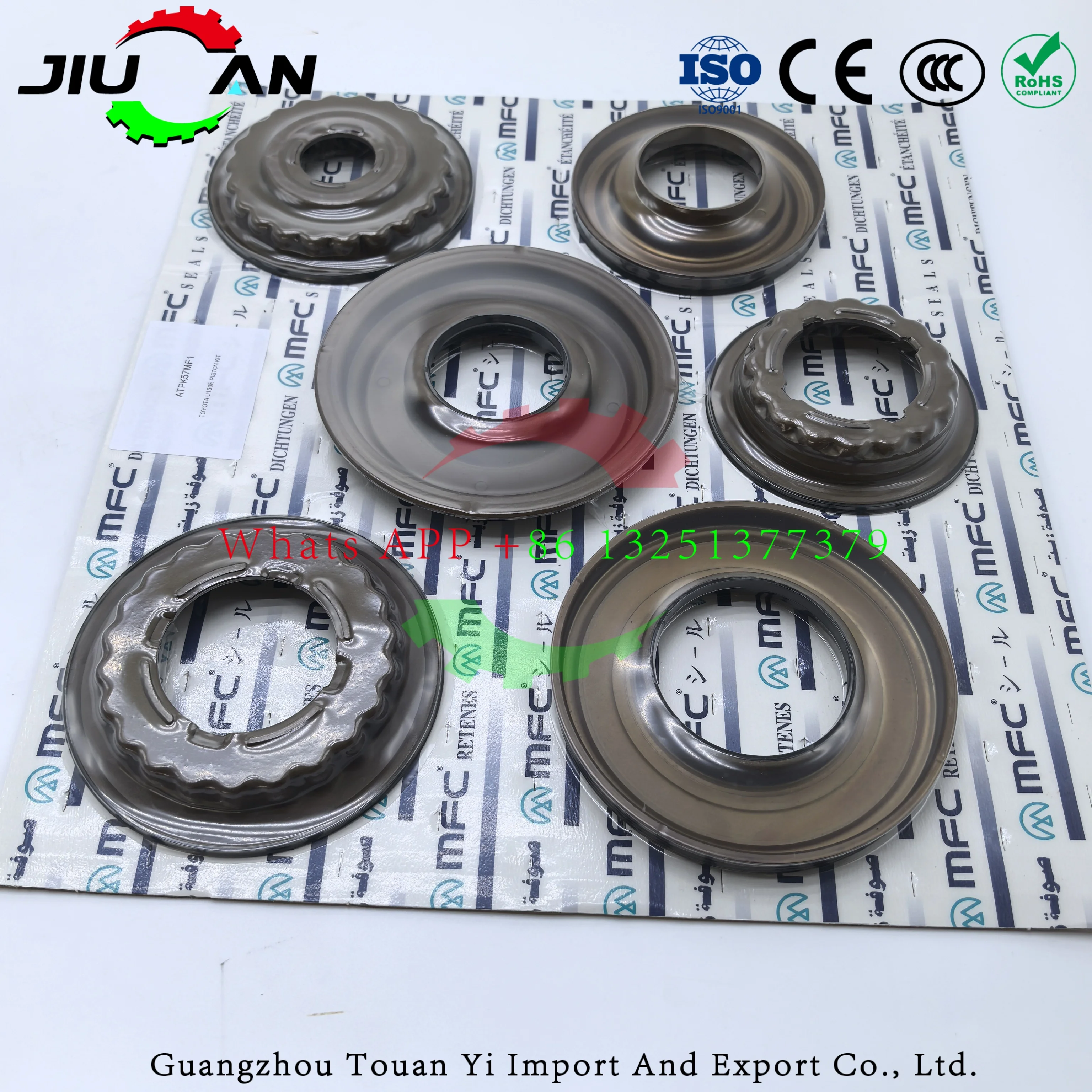 

6PCS/SET Automatic Transmission Gearbox Rebuild Clutch Piston Kit U151E U150E/U150F U151F For TOYOTA Highlander Lexus RX35