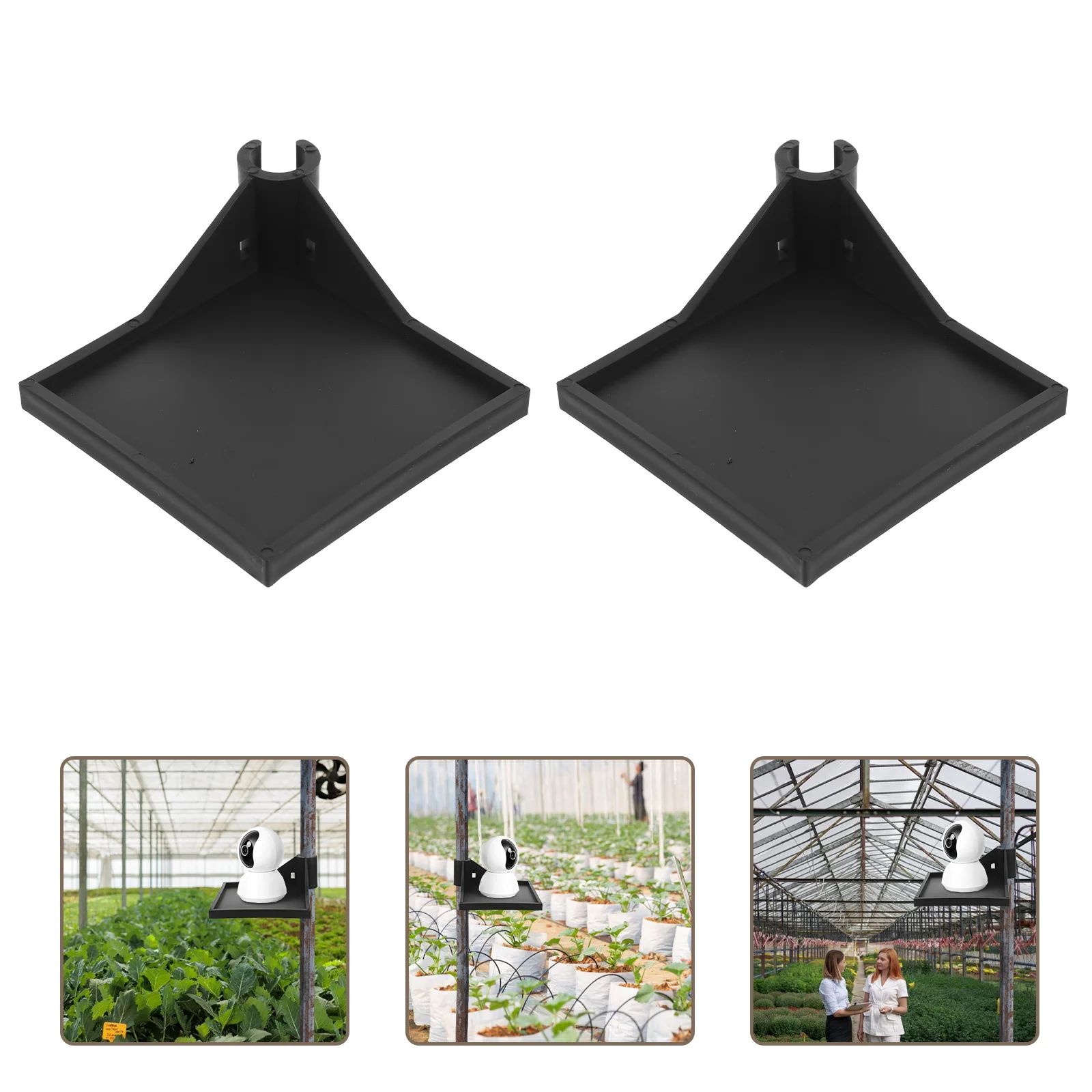 

2pcs Corner Rack for Grow Tent Plastic Easy Install Spacesaving Lightweight Plant Growth Tent Accessories Shelving