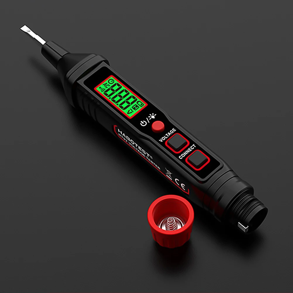 Electrical Pen Tester AC/DC Voltage Tester AC12~300V Intelligent Induction Electroprobe Circuit Tester Tool Live/Null Wire Judge