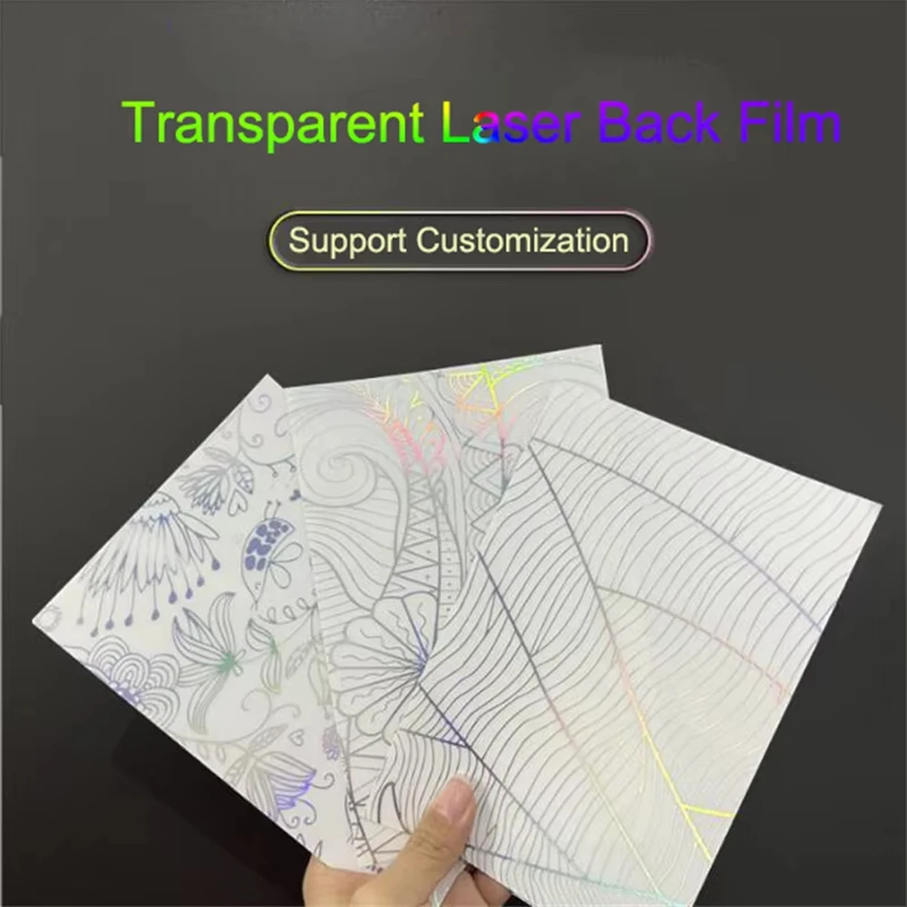 FONLYU 50 قطعة شفافة الليزر تنقش جلود الهاتف الذكي الغطاء الخلفي الزجاج طبقة رقيقة واقية ملصقات لآلة قطع هيدروجيل