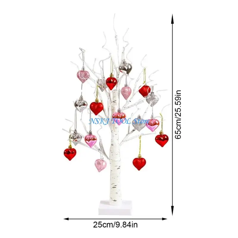 L8RC Heart Tree LED String Lights Providing Natural Garden Illuminations