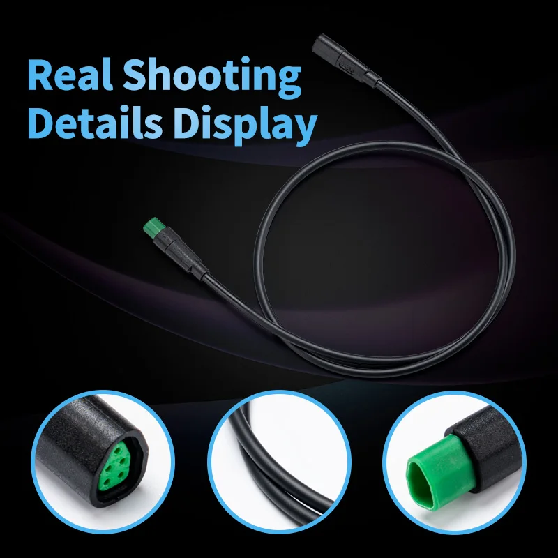 55 سنتيمتر دراجة كهربائية عرض تمديد كابل ذكر/موصل سالب ل Bafang BBS منتصف المحرك/محور عرض المحرك يمكن بروتوكول #6