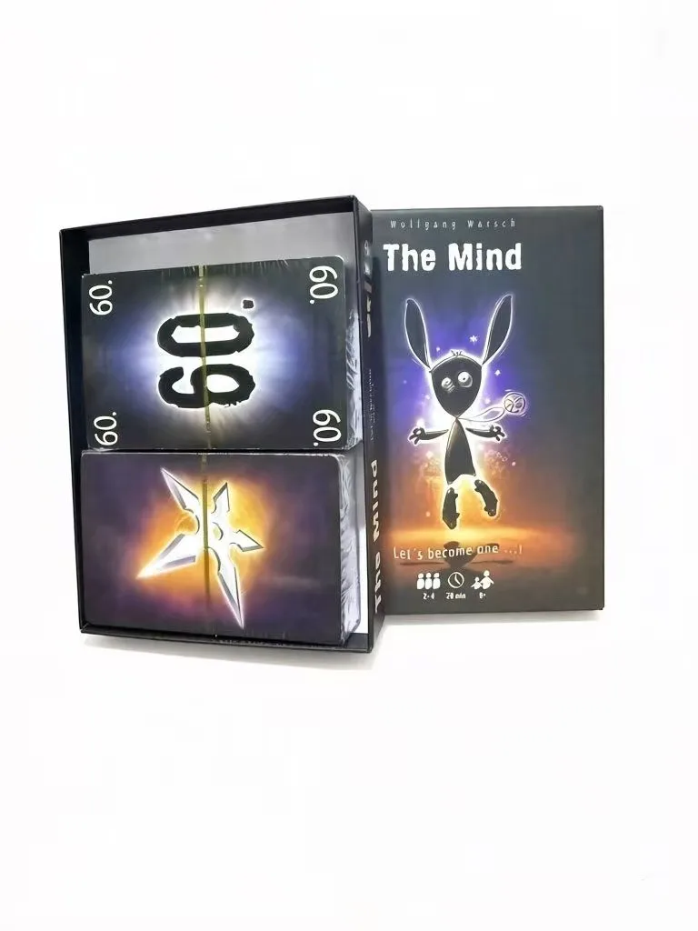 The Mind Cards Game | The Mind Extreme | The Mind Soulmates | Puzzle Board Game Team Experience Extreme Soul Party Deck