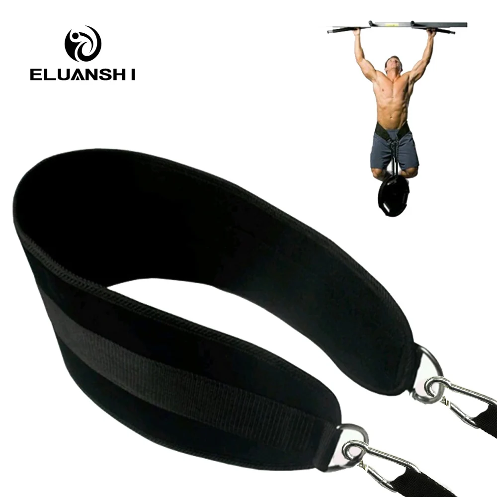 Fitness Equipments Drop Shipping Dip Belt Weight Lifting Gym Body Waist Strength Training Power Building Dipping Chain Pull Up