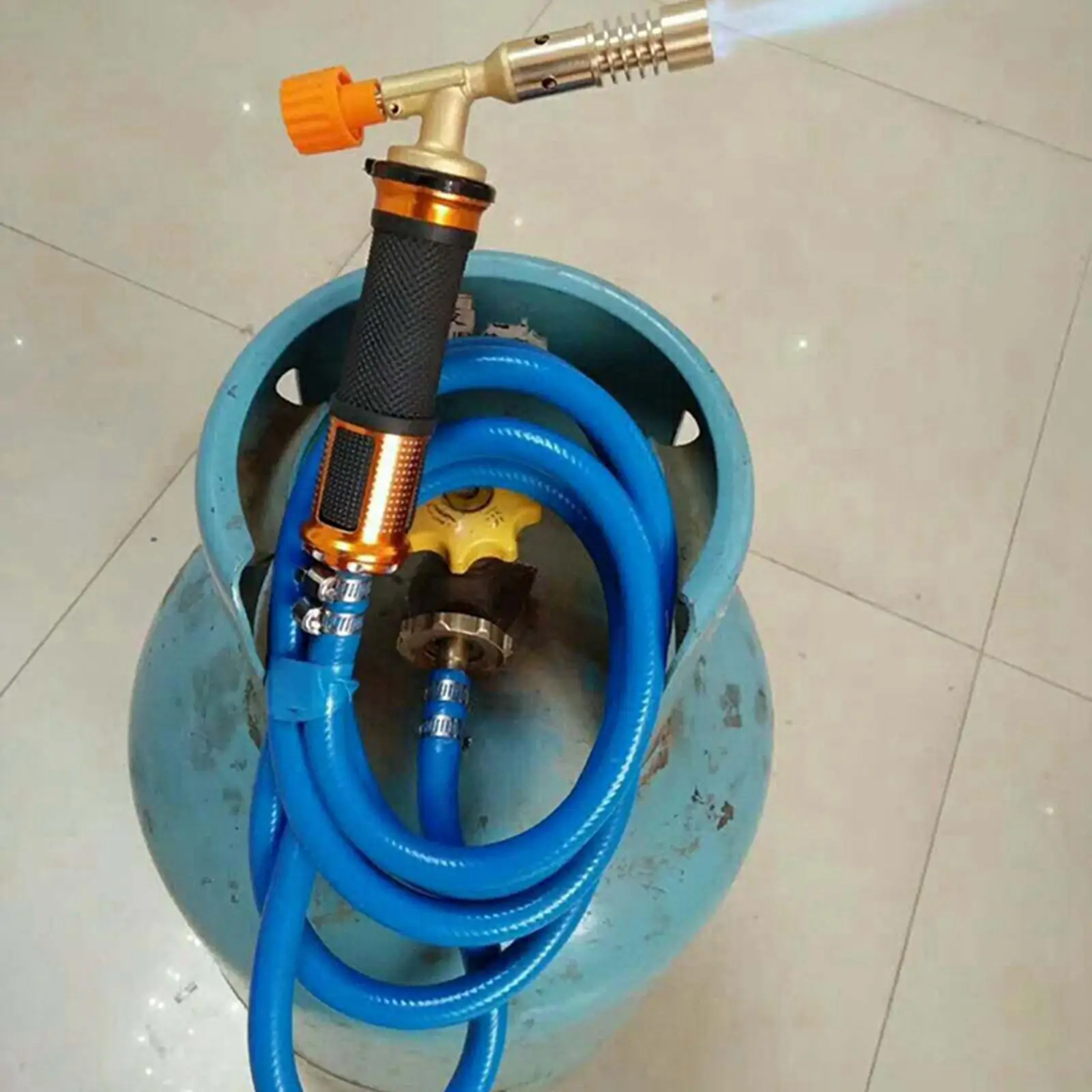 

Liquefied Propane Gas Welding Torch Machine Equipment with 2.5M Hose All Copper Welding Torch